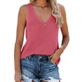 thumbnail image 1 of V-Neck Women Casual Knit Tops Sweater, 1 of 5