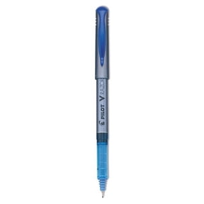V Razor Point Liquid Ink Porous Point Pen, Stick, Extra-Fine 0.5 Mm, Blue Ink, Gray Barrel, Dozen | Bundle of 2 Dozen