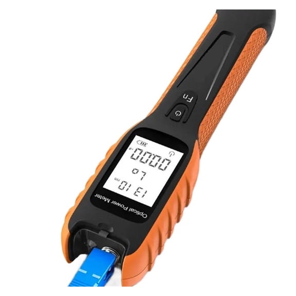 V Rechargeable Battery MINI OPM Cycling Fiber Optic Power Meter PON Precision High Power Pointer FC/SC/ST Cable Tester Tools ,Portable