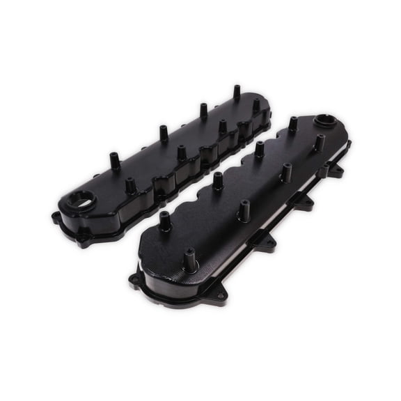 V Series Billet Aluminum Valve Covers for GM LT - Black
