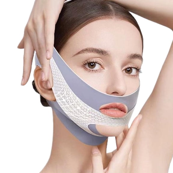 V-Shape Face Slimming Bandage Belt, Reusable Far Infrared Face Shaping Mask for Chin, Cheek, and Jawline Lifting - Promotes Facial Contouring and Reduces Double Chin