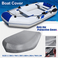 thumbnail image 1 of V Shape Marine Boat Cover Waterproof Dustproof Anti UV Rain Snow Inflatable Boat Fishing Rubber Boat Cover 270X165X46cm, 1 of 5