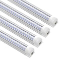 thumbnail image 1 of CNSUNWAY 8ft T8 LED Shop Light Fixture Linkable, 72w 6000K 9360lm, V Shape 4-Pack, 1 of 9