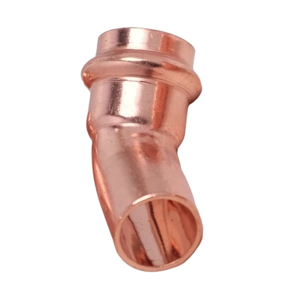 V Shaped 45 Degree Socket Elbow Replacement Copper Elbow Pipe Fitting Connector For Homes water Pipes Easy to Use