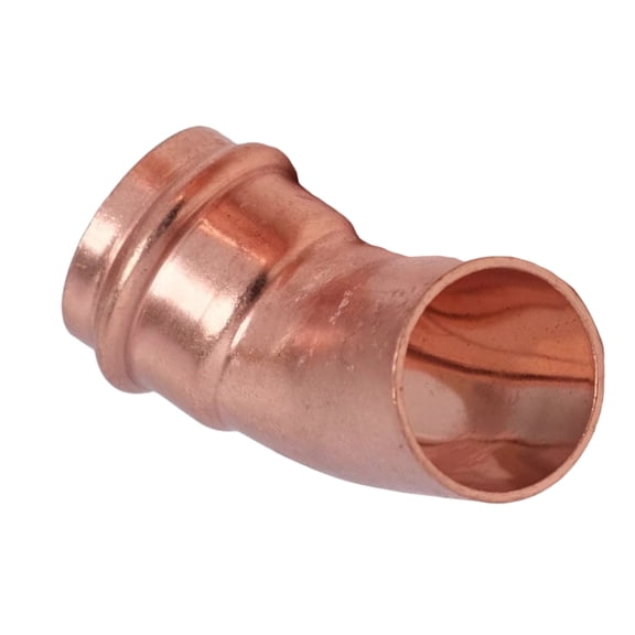 V Shaped 45 Degree Socket Elbow Replacement Copper Elbow Pipe Fitting Connector For Homes water Pipes Easy to Use