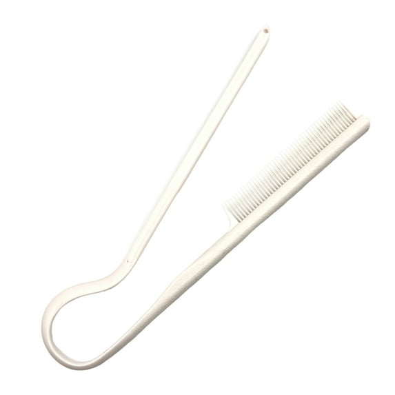 V-Shaped Hair Straightening Comb Folding Home Salon Women Hair Straightener Detangle Comb Brush Portable Hair Hairdressing Styling Tools