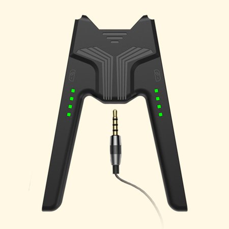 V-Shaped Handle Charger Charging Grip for Switch - Controller - with 3.5mm cord