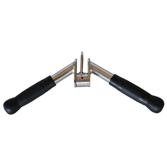qibylift V-Shaped Press Down Bar, Cable Machine Attachment, Multi Gym Tricep Bar with Rubber Handgrips