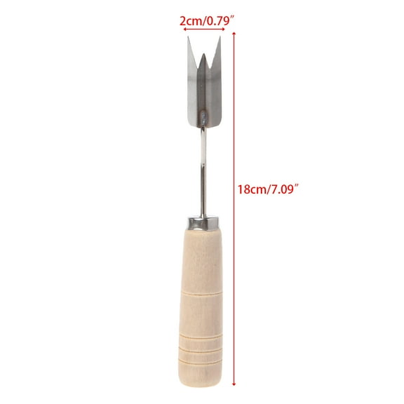 V Shaped Stainless Steel Pineapple Eye Peeler Remover Fruit Tools