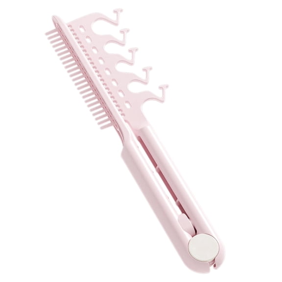 V Shaped Styling Hair Comb For Smooth Straightening Volumizing Static Control Daily Grooming Travel Salon Use Girls Family