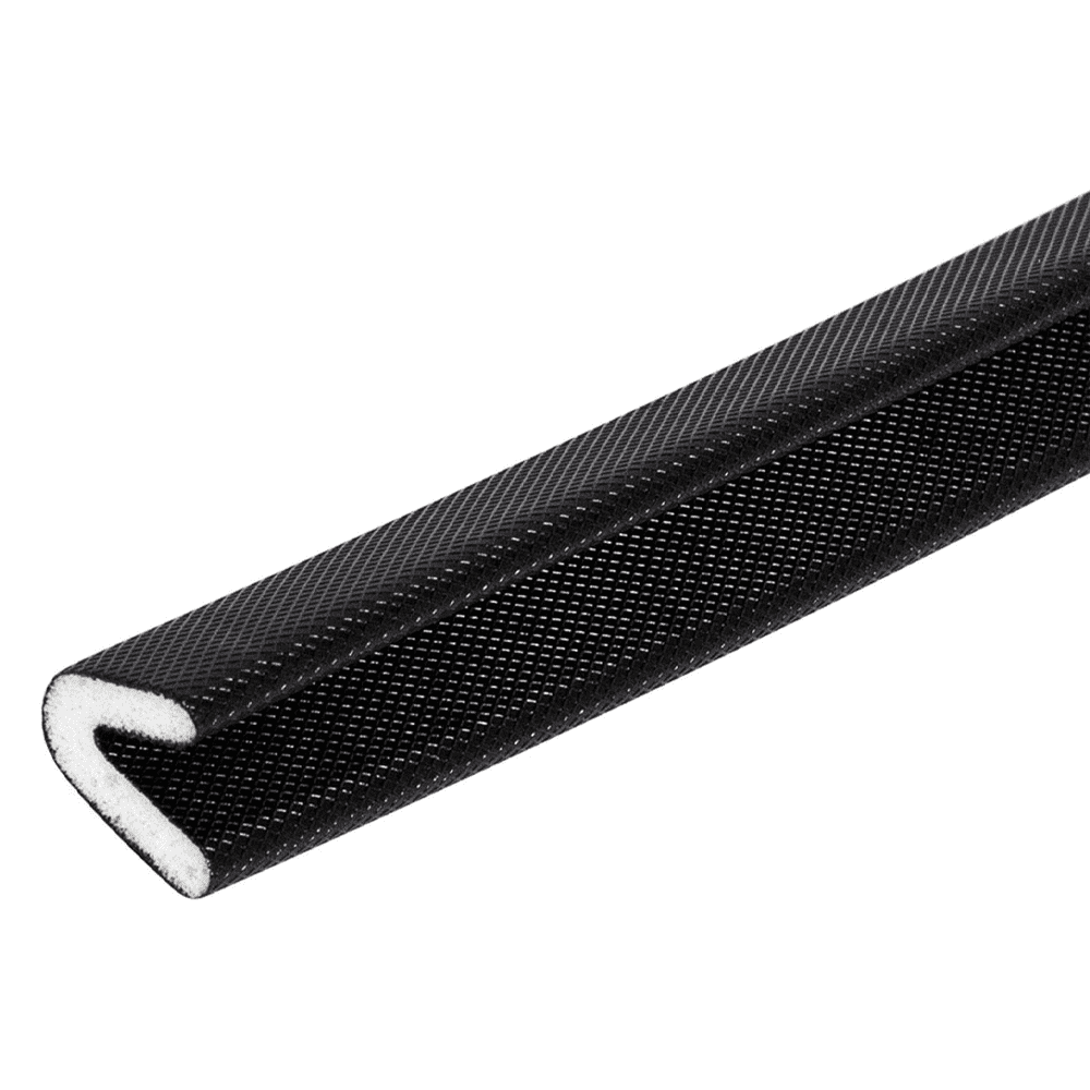 V-Shaped Weather Stripping Door Seal, Durable PVC Flange Ensures Secure Fit For Wood Security Sliding Doors, Easy Installation Weatherproofing Seal With High Resilience (19.7Feet)