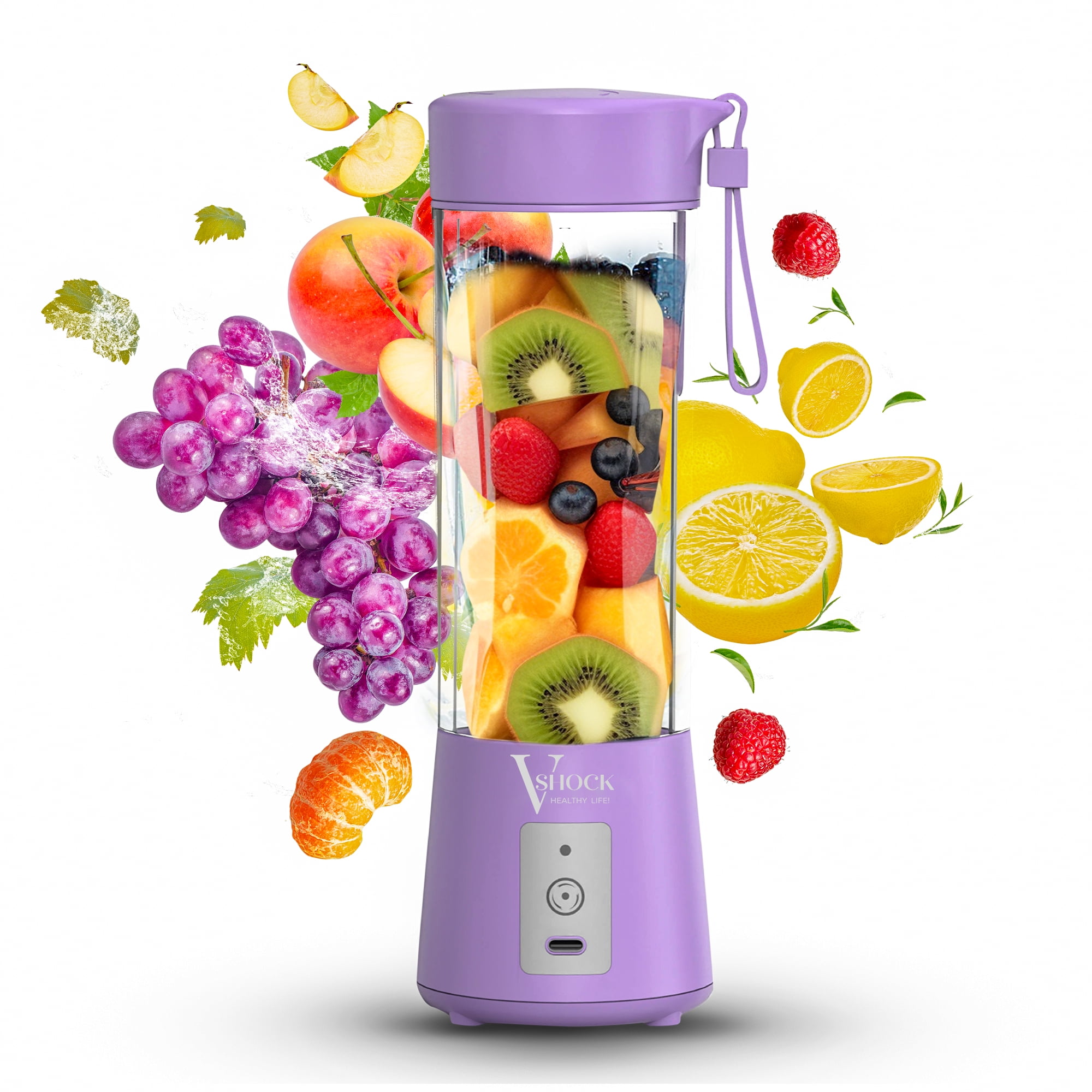 Nurtured Effect Portable Blender Cup - The Easy and Convenient Mini Blender  for On-The-Go Healthy Living with 20 oz Drinking Capacity