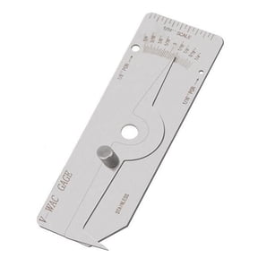 V- Single Weld Gage Welding Inspection Thread Gauge Inch Checks Undercut Crown Height Porosity Pits