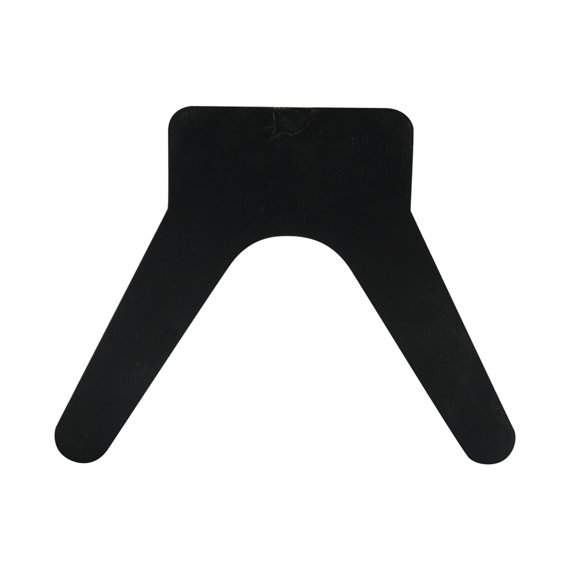 V-Style Boat Trailer Bow Stop Block Trailer Rubber Bow Stop Non Marking Mounting Hole 2 Inch Width 4 Inch V-Span