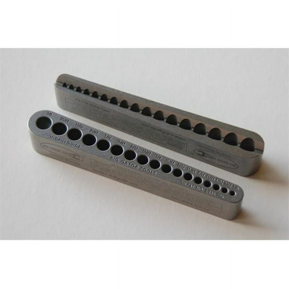 V Style Drill Guide - Metric, 17 Hole