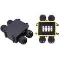 thumbnail image 1 of V-TAC - Waterproof Box Terminal Block, Black, IP68, 8-12mm, 1 of 1