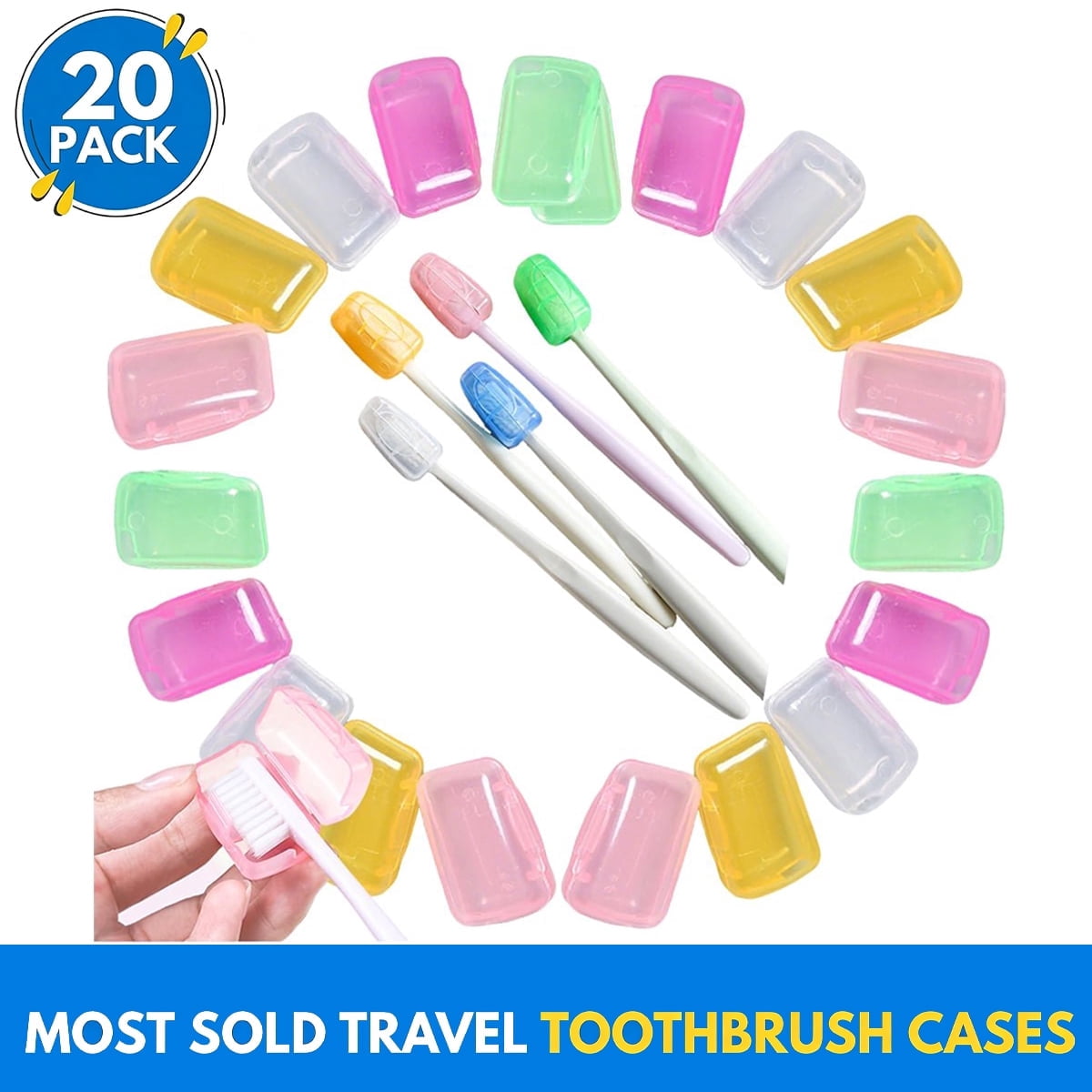 USIONE Toothbrush Head Covers