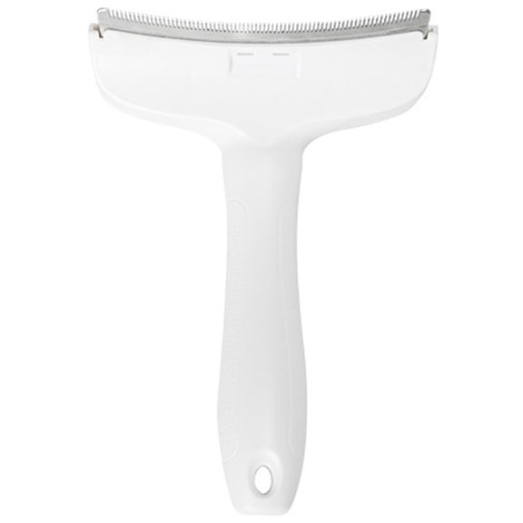 V-Tooth Deshedding Comb for Pets - Pro-Groom 1. 1 Mm V-Shaped Teeth Pet Comb - Pet Deshedding Tool with Curve Blade - Tight V-shaped Teeth Shedding Comb for Cats and Dogs