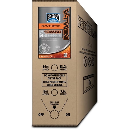 V Twin 4t Full Syn Engine Oil 10w50 6 Gal Bib