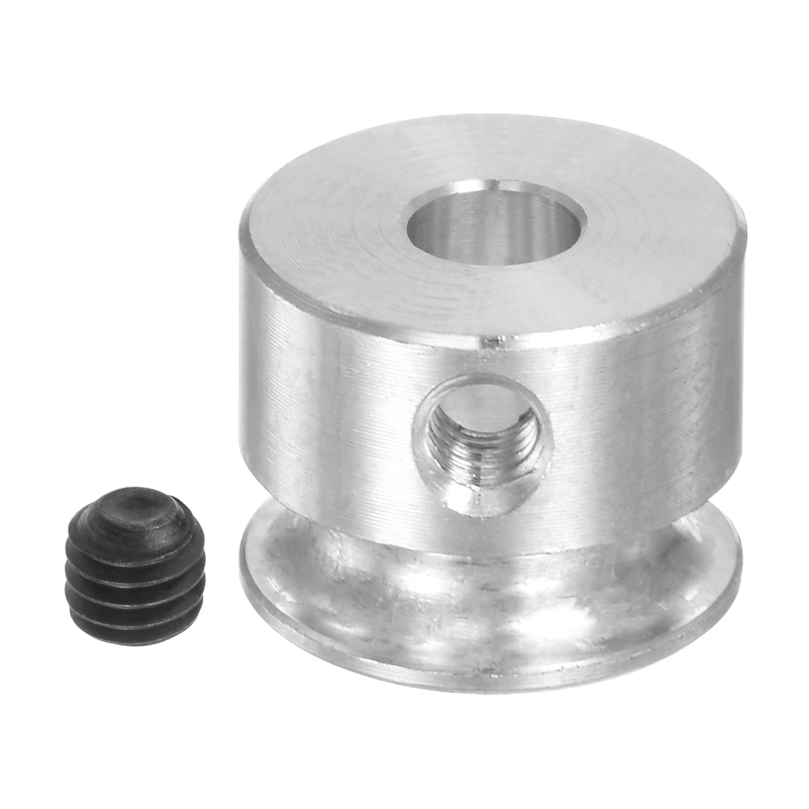 QUARKZMAN V-Riemenscheibe 50mm - Aluminium Einzelrille Für 3-5mm PU Riemen | 12mm Bohrung