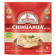 V&V Supremo Shredded Chihuahua Authentic Mexican Style Quesadilla Cheese, Gluten-Free, 32 oz