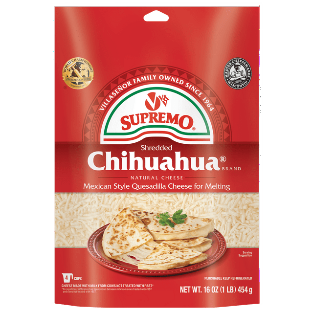 V&V Supremo Chihuahua Brand Authentic Mexican Style Melting Quesadilla