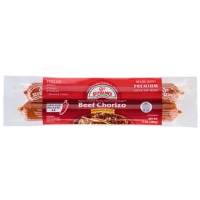 V&V Supremo Authentic Mexican Style Premium Beef Chorizo, Gluten-Free, Original Picante, 13 oz, Refrigerated