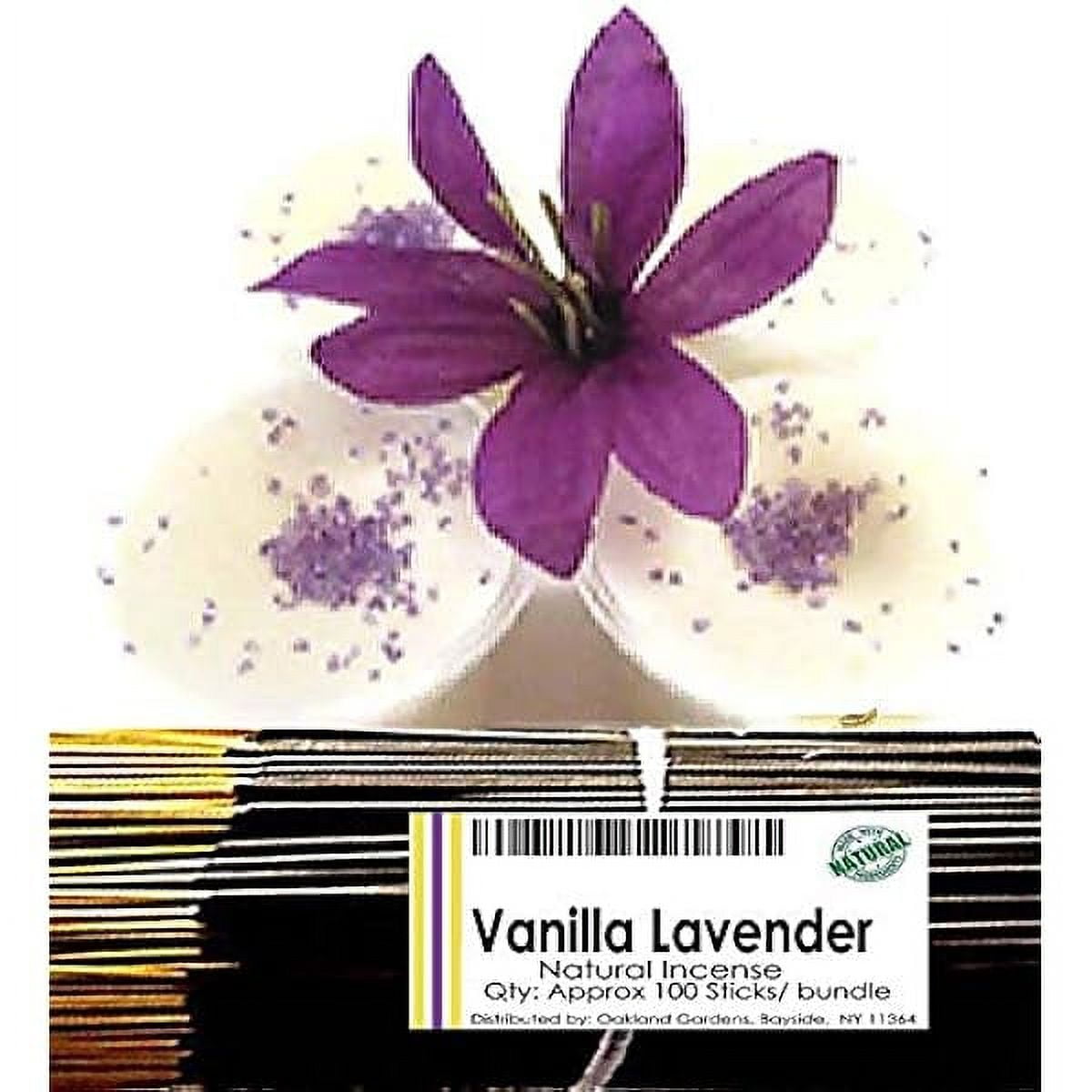 (V) Vanilla Lavender Incense - Soothing Combination of Spanish Lavender ...