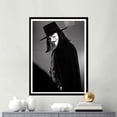 thumbnail image 1 of V For Vendetta, Canvas Home Decor, Wall Art Canvas, Living Room Printed Canvas, Famous Quote Wall Decor, V For Vendetta Art Canvas, Canvas Wall Decor - Gallery Wrapped, 1 of 5