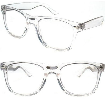 V.W.E. 2 Pairs Deluxe Reading Glasses - Comfortable Stylish Simple Readers Magnification