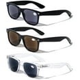 thumbnail image 1 of V.W.E. 3 Pairs Classic 80's Reading Sunglasses - Tinted Reader - Not Bifocal - Unisex 1.50, 1 of 3