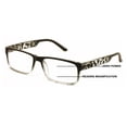 thumbnail image 1 of V.W.E. Modern Rectangular Progressive Reader - Clear On Top Reading Glasses - AR Coating Z122 +3.00, 1 of 4