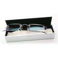 thumbnail image 1 of V.W.E. Thin Rectangle Rimless Readers with Anti-Reflective AR Coating, 1 of 4