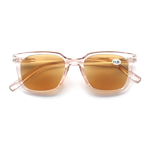 V.W.E. Transparent Fun Color Fully Tinted Reading Glasses - UV Protection Sunglasses Reader CR26 +2.00