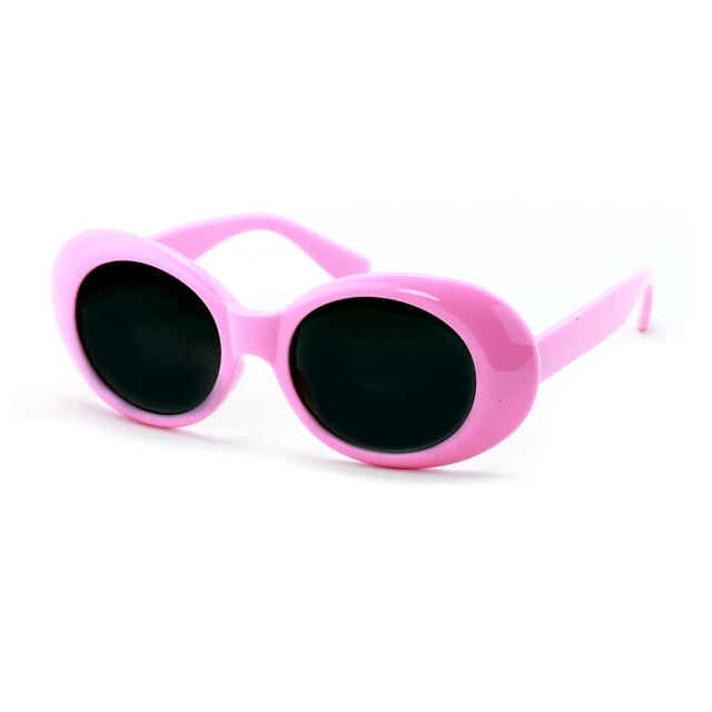 V W E Vintage Sunglasses Uv400 Bold Retro Oval Mod Thick Frame Sunglasses Clout Goggles With