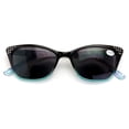 thumbnail image 1 of V.W.E. Women's Bifocals Reading Sunglasses Reader Glasses Vintage Outdoor Cateye Black Hippy, 1 of 4