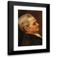 thumbnail image 1 of Václav Brožík 11x14 Black Modern Framed Museum Art Print Titled - Men's Portrait, 1 of 5
