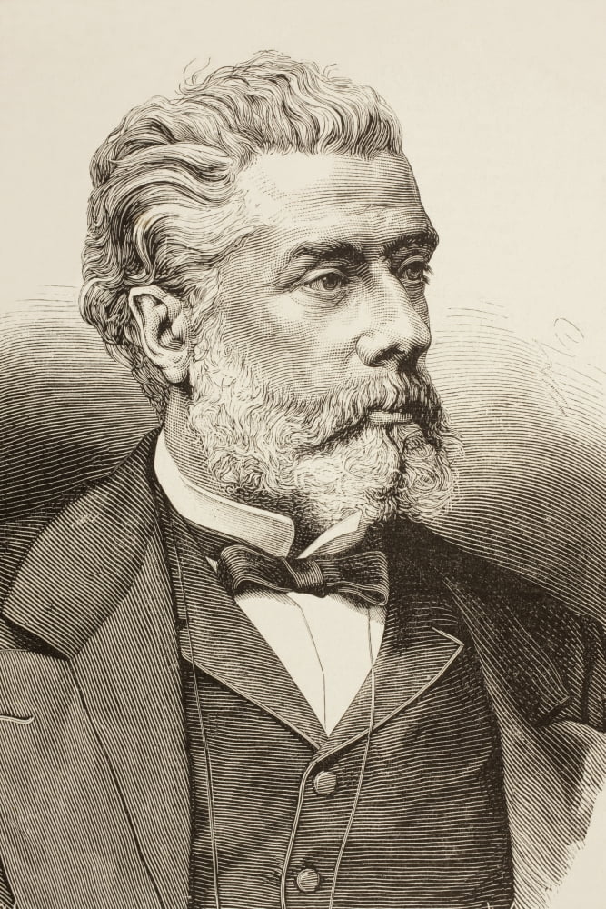 V-ctor Balaguer Born 1824 Died 1901 Catalan Politician And Author From La Ilustracion Espaola Y Americana Of 1881 Canvas Art - Ken Welsh Design Pics (12 x 18)
