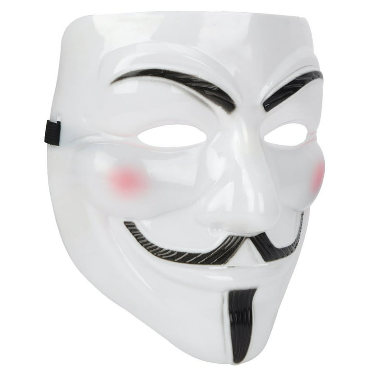 for Vendetta Anonymous Guy Fawkes Plastic Mask - Walmart.com