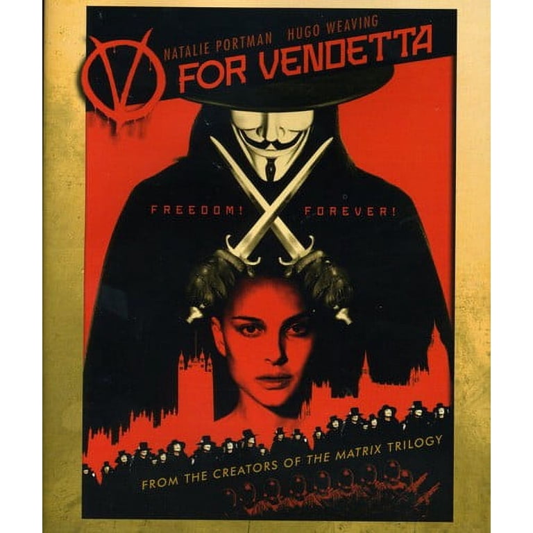 V for Vendetta Blu-ray: Futuristic Totalitarian Britain Story