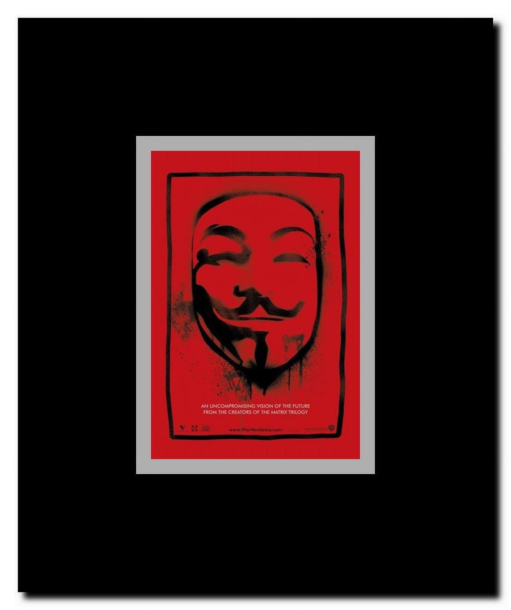 V for Vendetta Framed Movie Poster