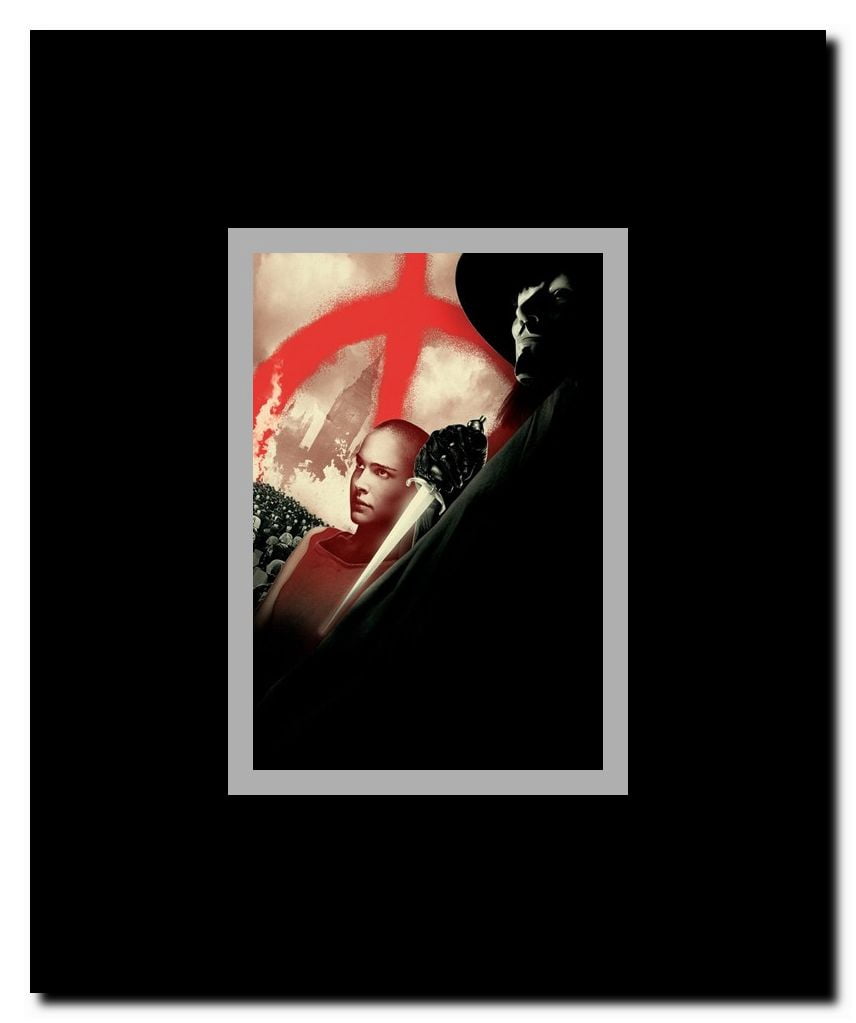 V for Vendetta Framed Movie Poster
