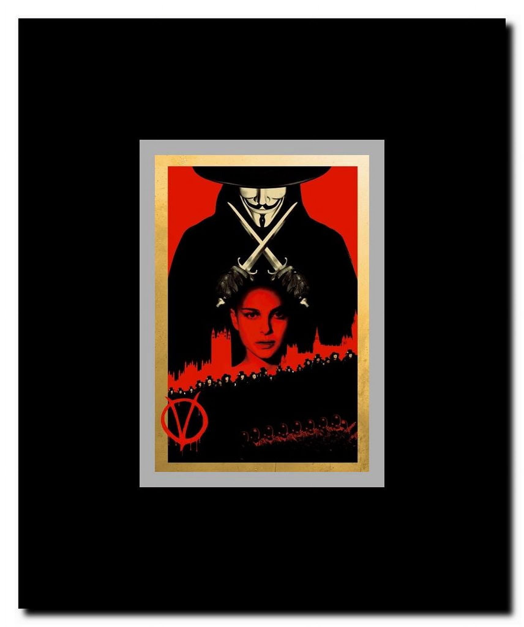 V for Vendetta Framed Movie Poster