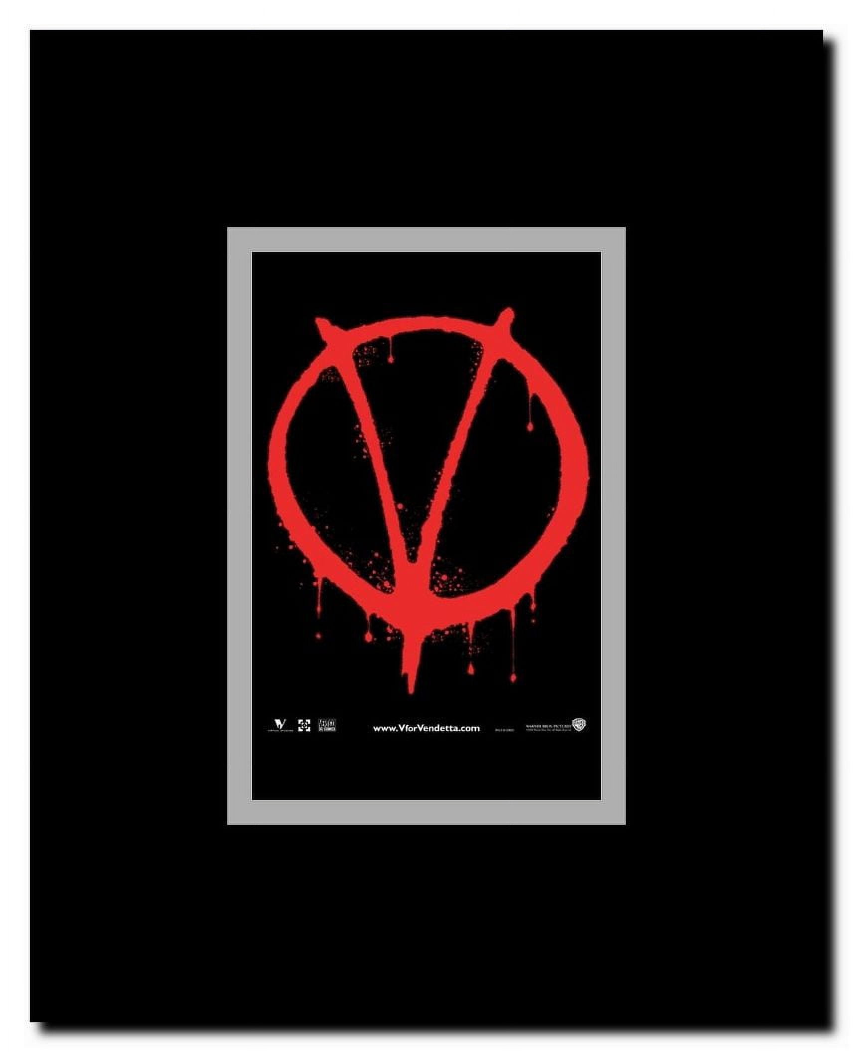 V for Vendetta Framed Movie Poster