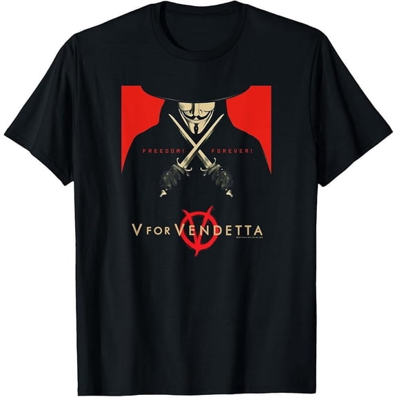 V for Vendetta Freedom Forever T-Shirt