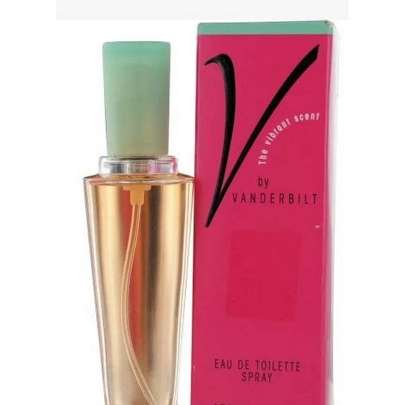 V for Women by Gloria Vanderbilt Eau de Toilette Spray 1.0 oz