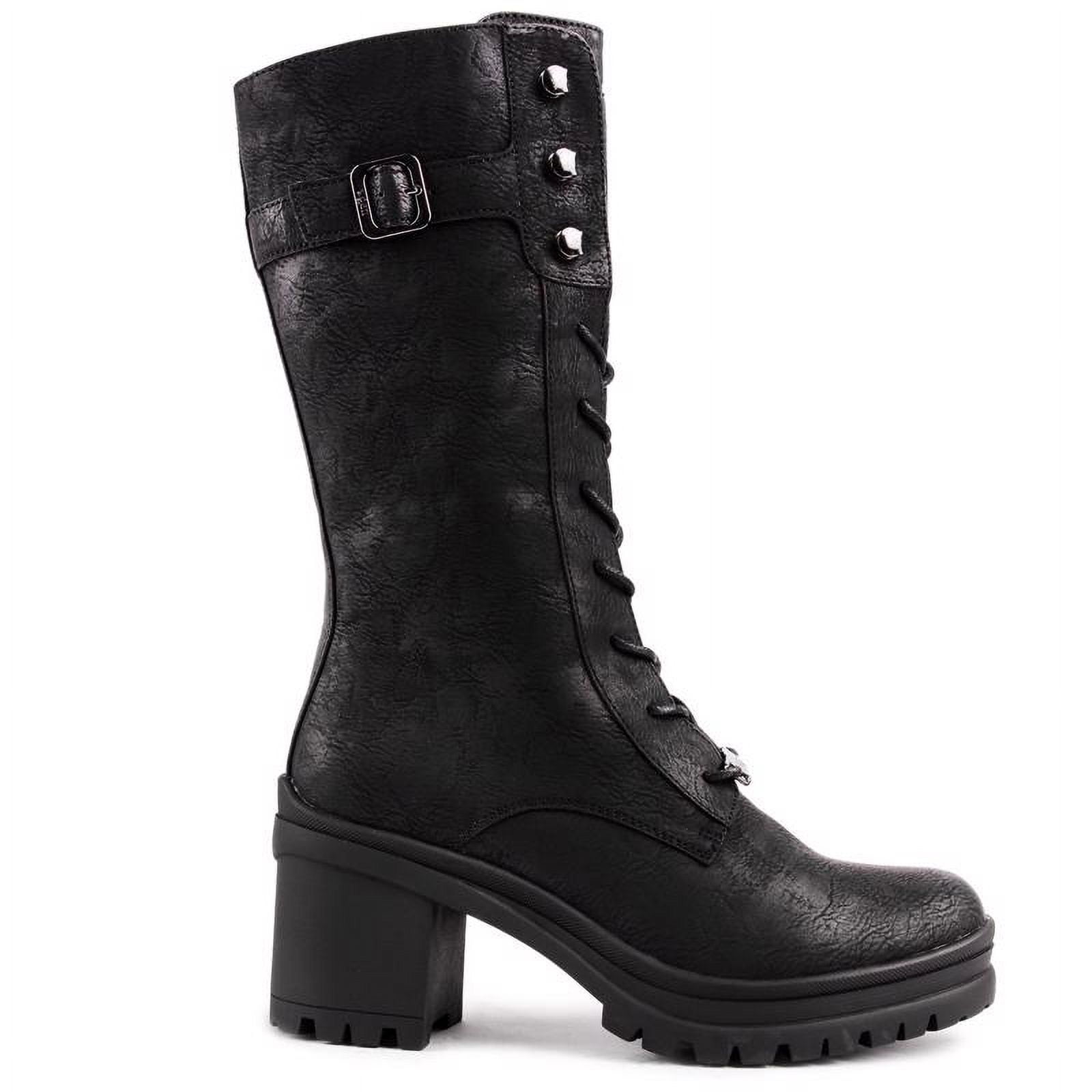 Vegan mid calf best sale boots