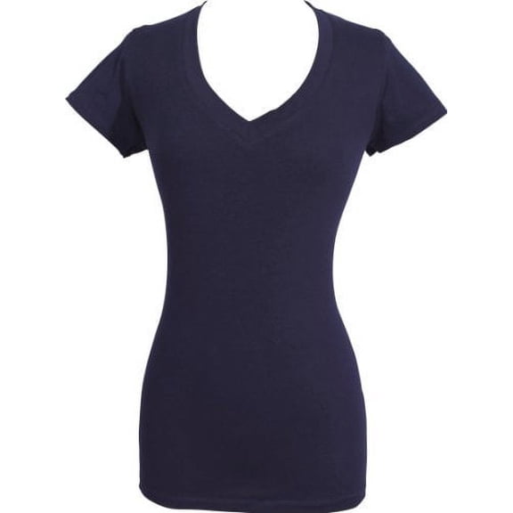 V-neck Cotton T-Shirt Tee