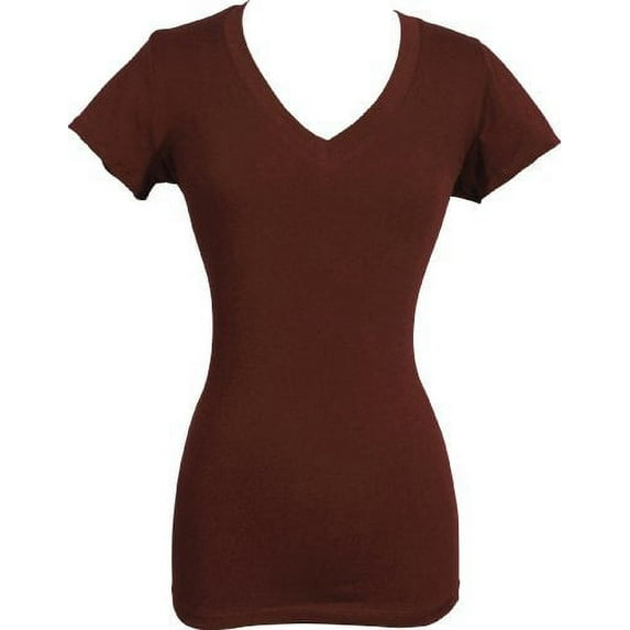 V-neck Cotton T-Shirt Tee