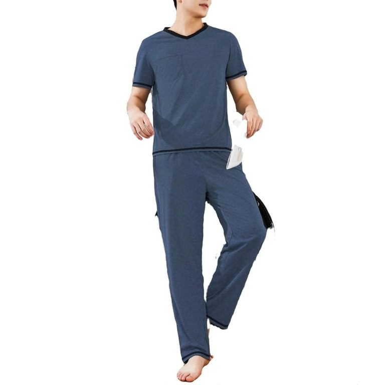 Dusty blue pj set new arrivals